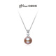 Jingrun Pearl Necklace 18K Gold Pearl Pendant Single Pearl Necklace Large Particle Selection 13-14 Gift for Mom