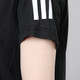 阿迪达斯 （adidas）官方舰店短袖 夏季新款跑步训练运动服梭织快干半袖上衣圆领T恤 9274-黑色梭织快干-现货速发 L 推荐120-130斤