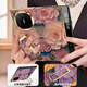 Yikeai [soporte de pulsera Flip] Pollen de abanico de Qimeng Adecuado para Huawei Matex6 Case móvil Matex5 Case de protección de soporte de pulsera giratoria para una nueva lente de mujeres en la lente nueva y inclusiva delgada [Pollen de ventilador de Qimeng] Soporte de pulsera + Ventana de cuero Flip + Ventana inteligente + Gold Huawei Mate x6