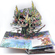 Little Mermaid Dreidimensionales Buch Original English Bilderbuch Das Little Mermaid Pop-up Andersens Werke Fairy Tales Mythologie Prinzessin Fairy Tales Bücher, die Mädchen lieben, um Kindertag Geschenke Flugzeug Flughafen Flughafen Flughafen zu lesen.