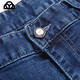 Jeep Spirit Jeep printemps et été en coton mince jeans pour hommes d'âge moyen de l'âge moyen de grande taille, grande taille décontractée papa respirant long 3891 Zhonglan Thin Style 38 [3 pieds]