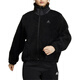 adidas Logo Logo Lamm Velvet warme langärmelige Jacke Velvet Jacke Frauen schwarz schwarz l