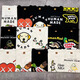 Lee Kids Japanese American Trendy Brand Human Dragon Year Limited Limited Men à manches courtes Couple d'été T-shirt Animal Top 3892 Black S