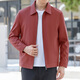 Shachi 2025 Herbst neue Executive Jacke für junge hübsche hübsche Farbe Revers Zipper Fashion Classic Jacke Casual BSHT-N9712 Blau One Size 170