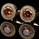NOSSKISS Fugui Gold Crystal Cufflinks Men's Crystal Cuff Nail Shirt Cufflinks High-end Gift Box Method Birthday Gift Gift Gift Gift Gift Gift Gift Gift Gift Gift Gift Gift Gift Gift Gift Gift Gift Gift Gift Gift Gift Gifts