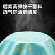 塔斯队长骑行服女款夏季透气速干户外骑行健身动感单车上衣长袖短裤套装 冰青色 M