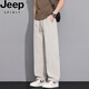 Jeep Spirit Straight Hosen Herren Sommer neuer Stil Trendy Lose Casual Hohoser Cool atmungsaktiv