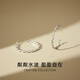 Arsis Streamer Series Sparkling Earrings Women's Earrings Fashion Jewelry 925 Silver Needle as a Birthday Gift for My Girlfriend