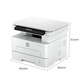 HP printer 323dnw a4 black and white laser printing copy scanning multi-function all-in-one wireless wired network home commercial office A4 double-sided printable coated paper 323dnw (wireless/network cable/A4 double-sided printing)