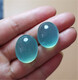 Qiwn Blue Ice Egei Gesicht Himmel blau gefrorener Ringgesicht kann mit Xiuyan Jade Anhänger Wassertropfen eingelegt werden.