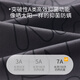 云想衣儿童睡衣男童睡衣纯棉A类抗菌时尚字母熊猫开衫睡衣家居服L码