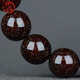 Das alte Gebäude Indianer kleines Blatt Rot Sandelholz, platzt mit altem Venusmaterial, 15 mm Herrenarmband Rot Sandelholz Buddha Perlen ein Ringarmband J3519