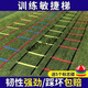 
Weedun football training equipment agile ladder basketball footstep jumping grid ladder agile ladder rope ladder soft ladder training ladder thickened 6 meters 12 sections + bag + 5 logo discs