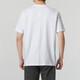 阿迪达斯 （adidas）白色短袖男夏季武极运动服纯棉宽松透气休闲T恤 IW1518 M 135-155斤