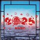 Leibai 2025 Año Nuevo de la serpiente Año Nuevo Decoración Pegatinas Pegatinas Ventana de ventana Año Nuevo Fu Pinturas Año Nuevo Pegatizas de pared Festival de primavera Ventajas Año Nuevo Pegatinas de vidrio Actualización de Ventajas Extragras extravoradas XL6627C Año nuevo Pink-Nuevo Año 45X60CM