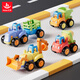 Huile Toy Engineering Vehicle Inertia Car Excavator Toy Infant Toy Car Children Boys and Girls Toy Birthday Gift