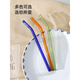 Fat Donglai quality glass straw heat-resistant anti-lipstick pearl milk tea transparent adult pregnant women environmentally friendly non-disposable transparent bent tube