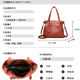 Reessy奢侈品包包女包大容量斜挎单肩包2025新款时尚通勤百搭上班托特包 黑色(精致礼盒)