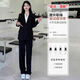 FANAOGE small suit suit for girls, a complete set of college defense interview work clothes, formal professional attire, three-piece suit, formal suit + white shirt + trousers with shoulder pads L recommended 110-120 Jin Jin equals 0.5 kg Urgent items will be sent on the same day - contact customer service for SF Express