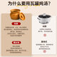 Haofeng crock pot soup stew pot household simmering soup stew pot water-proof stew pot one person steamed egg with lid Teacher's Day gift
