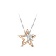Chow Tai Fook HeartsOnFire ILLA series Starry Night 18K gold diamond necklace HOF UU7318