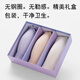 Yu Zhaolin Slin House Strap, ropa interior para mujeres en verano de estilo delgado, sin rastros, pechos pequeños, recolectados, espalda hermosa, sin anillos de acero, sujetador de mujer, púrpura + color champán [2 piezas] m [adecuado para 34/75ABC]