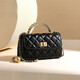 Anysmic international first-line brand 2025 new spring and summer small fragrance chain one-shoulder crossbody bag metal hand-held bag for girlfriend beige