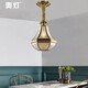 AO Lamp American Balcony маленькая люстра Light Luxury Onge-Head Corridor Corridor Light Retro Study Dining Talb