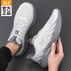 
361 men's shoes sports shoes 2025 summer new mesh shock-absorbing light running shoes men's hiking casual shoes Photon gray/graphite gray [breathable] 42