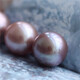 Yongsi quality pink purple freshwater pearl pendant natural I pearls, perfect round strong light single pearl can be made, white full hole 16-17mm