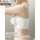 莫代尔美容院内衣女夏季小胸聚拢显大收副乳调整型文胸防下垂防外扩胸罩 姜黄（1套装） 70A 32 中厚