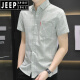 Jeep Spirit2025 nueva camisa de altura corta de seda de seda de hielo