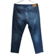 Fhhuabd Meijia Jeans Summer Stretch suave simple recto recto jeans lavado somnoliento jeans recortados de cordero