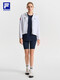 Fila Damens gewebte Jacke 2025 Sommer neues Fahrrad mit Kapuze-Sonnenschutz Top Jade White-W S 160/80A/S