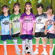 
Children's football uniform set for boys and girls quick dry short-sleeved training elementary school football match team uniform customization YL-9227 Apple green XS (155-160CM)