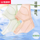 Hengyuanxiang Underwear Mother sujetador de hielo Seda de seda de mediana edad y ancianos sin anillos de acero recolectados Summer Fino Builera de hebilla frontal Púrpura + Color de la piel] Paquete de dos piezas 4xl 36/80 adecuado para 80-90jin [Jin equivale a 0.5 kg]