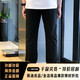 耐克（NIKE）网运动裤男裤 夏季新款休闲裤梭织透气宽松直筒裤长裤 dm6627-010黑色 均码 s