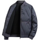 Binyuxd (Binyuxd) M9898 Herren Winterjacke verdickte Modemarke Ins Winter M-8xl Off-White M