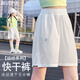 优优1点（Yoyo one）女童速干裤薄款2025新款夏季女童运动裤夏装女大童短裤外穿五分裤 18410紫色+9889白色【套装】 170 170cm