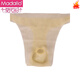 
Modal men's transparent latex underwear sexy hollow Yiyang pants men's double-sided button cool safety pants thong pants flesh color 4069 equal size
