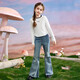 
ASK JUNIOR parent-child long-sleeved T-shirt 2025 autumn new product children's girls casual running sports versatile base shirt