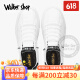 Walker Shop休闲鞋男2025新款夏季透气冰丝速干布鞋时尚刺绣韩版潮流帆布鞋男 白绿 42