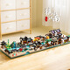 Compatible avec Suzhou Garden Chinese Style Architecture Adult Education Micro-grain Assembly Blocs Buildings Model Toy Ornement Model Suzhou Garden Garden Heart 3888 Blocs Blocs [Color Box]