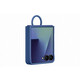 Samsung Galaxy Z Flip7 Ring Silicone Protective Case Mobile Phonee Case Bleu