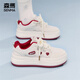 Senma bread shoes women's shoes mesh breathable outdoor sports shoes small white shoes 2025 new summer thick-soled height-enhancing casual shoes Mika color 38