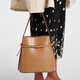 Toteme [chinesisches Valentinstagsgeschenk] Lederschaufelbag P01021810 Brown Uniform Code