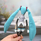 COOL VINE Virtual Singer Hatsune Miku Miku Gemini Accent Teto entourant Abstract Doll Mouse Dry Movable Ornements Movables Miku Yin 15 cm