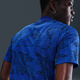 耐克（NIKE）官方法国队 ACADEMY PRO 男子速干赛前短袖足球上衣FZ9710 438里昂蓝/亮蓝/空间蓝 M