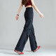 
TonLion 2025 summer women's work pants thin loose pleated straight casual pants