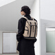 Business Rucksack High-End-Sense-Sense-Business-Reise Multifunktional-Rucksack Nylon wasserresistentes Computertasche mit großer Kapazität Kaki